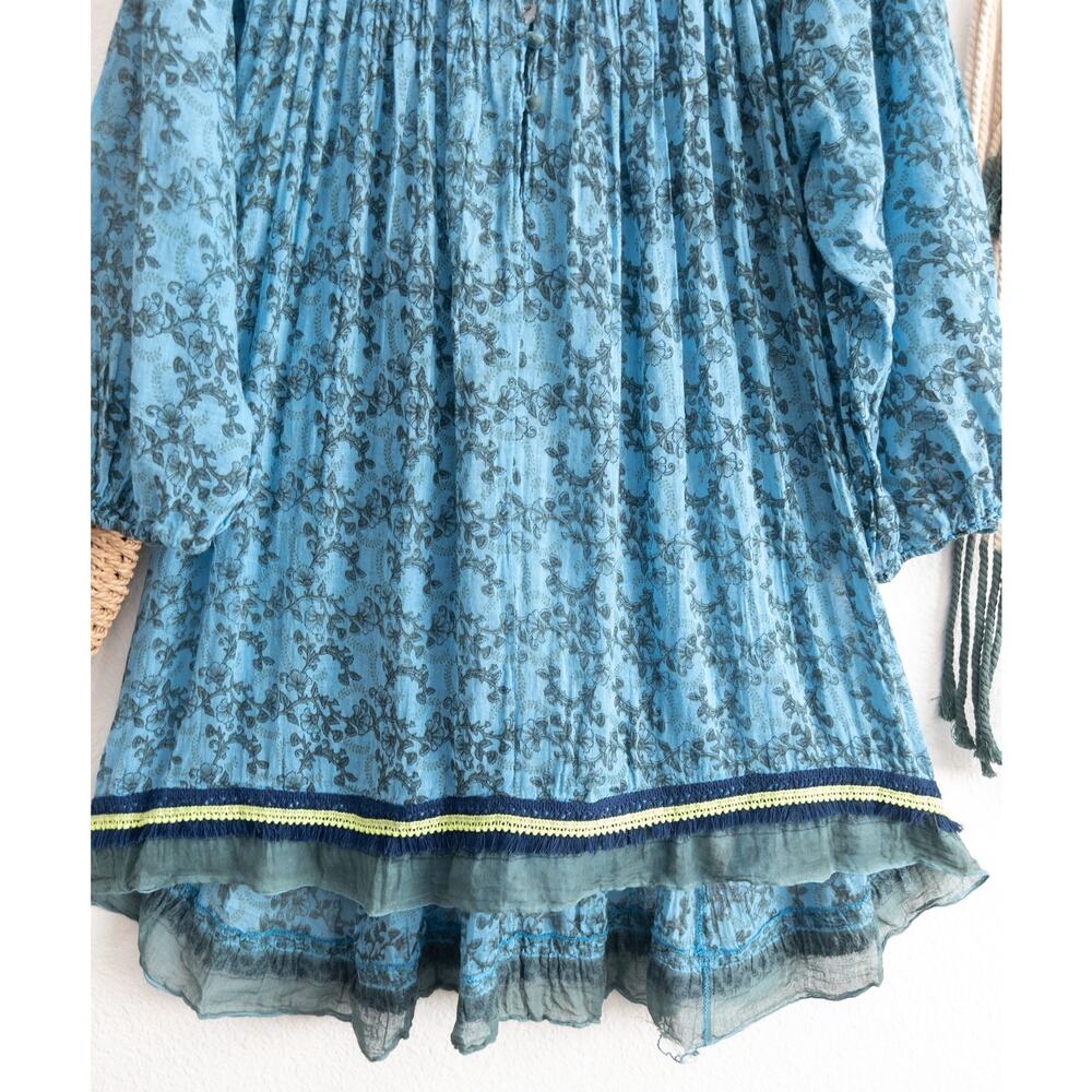 Poupette St Barth Floral Cover Up Tunic Top - Picture 9 of 14